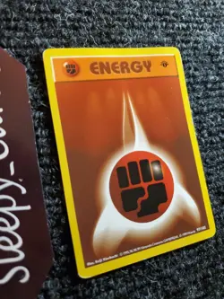Fighting Energy 97/102 1st Edition Base Set Shadowless 1999 Pokemon LP - Image 3