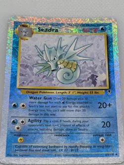 Seadra 63/110 Legendary Collection Reverse Holo Rare Pokemon TCG Nintendo - Image 3