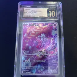 CGC 10 PRISTINE Tinkatink 076/071 Pokemon Clay Burst Art Rare Holo - Image 1