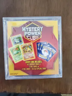 BRAND NEW Sealed Pokemon Mystery Power Cube Box Factory Sealed Fast Shipping! 728192492327 - Image 1