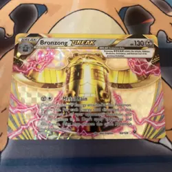 BRONZONG BREAK 2016 POKEMON XY SERIES FATES COLLIDE RARE BREAK 62/124 - Image 1