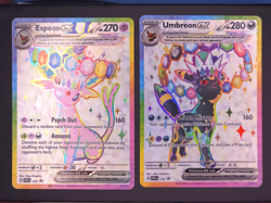 Espeon ex 175 & Umbreon ex 176 Promos Prismatic Evolutions Pokemon TCG - Image 1