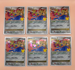 Zacian LV. X SWSH135 Celebrations 25th Anniversary Promo Pokemon - NM (6) - Image 1