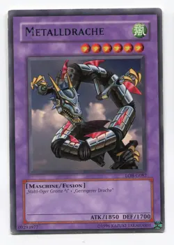 Yu-Gi-Oh! Metalldrache Rare LOB-G082 - Image 1