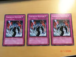 YU-GI-OH! 3 STK. SAKURETSU-RUSTUNG 5DS1-DE037 - TOP! - Image 1