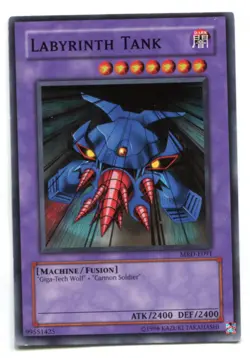 Yu-Gi-Oh! PLAYED/POOR Labyrinth Tank Common englisch Panzer - Image 1