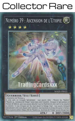 Yu-Gi-Oh! Numero 39 : Ascension de l'Utopie : CR MAZE-FR021 - Image 1