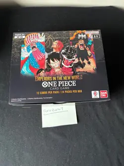One Piece OP09 Emperors in the New World Booster Box - UNSEALED By Bandai - Image 1