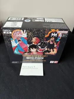 One Piece OP09 Emperors in the New World Booster Box - UNSEALED By Bandai - Image 2