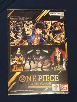 One Piece TCG Premium Card Leader Collection Bandai Fest English Sealed - Image 1