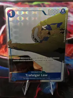 Trafalgar Law ST03-008 Alt Art Parallel 2023 Gift Collection Promo One Piece TCG - Image 1