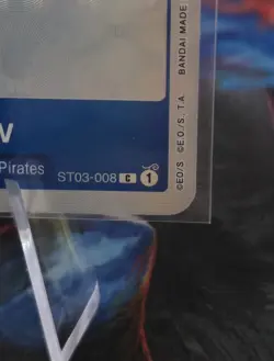 Trafalgar Law ST03-008 Alt Art Parallel 2023 Gift Collection Promo One Piece TCG - Image 5