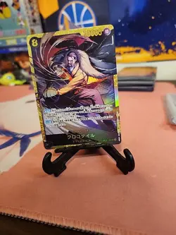Crocodile OP14-120 SEC Secret Rare The Azure Sea's Seven One Piece TCG JP Clean - Image 4