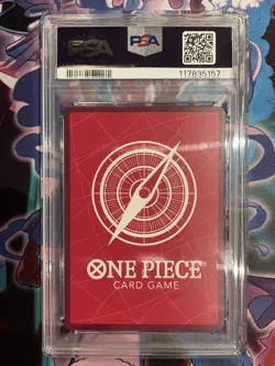 PSA 10 Monkey D Luffy ST13-003 BVB Borussia Dortmund ONE PIECE Matchday Promo EN - Image 2