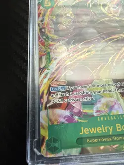 One Piece CCG Jewelry Bonney OP12-118 Alternate Art English Never Played Mint - Image 5