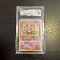 Pokemon Mr. Mime 013/034 CGC 10 Trading Card TCG - Image 1