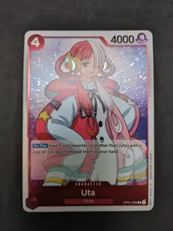 Uta (005) - ONE PIECE Card Game Romance Dawn - PRE-ERRATA - NM - Image 2