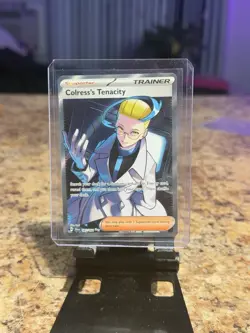 Pokemon TCG Colress's Tenacity Full Art Card Shrouded Fable 087/064 NM Condition - Image 1