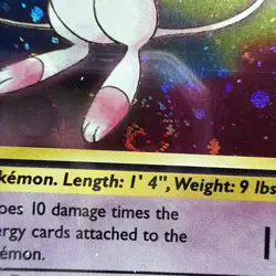 CGC 10 GEM MINT Mew # 9 HOLO WOTC Black Star Promo Pokemon Card - Image 3