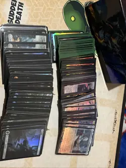 Final Fantasy Magic The Gathering Foil Card Lot Over 150x Near Mint Foil Cards - Image 1