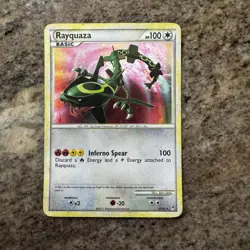 Pokemon TCG Rayquaza Holo Rare Card 20/95 Call of Legends Series - Image 1