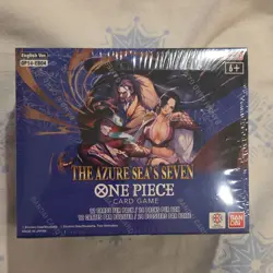 Bandai One Piece Card Game The Azure Sea's Seven OP14-EB04 English Booster Box - Image 1