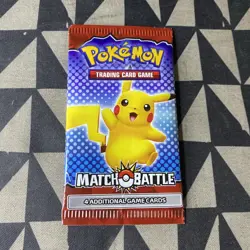 2022 McDONALD'S HAPPY MEAL POKEMON MATCH BATTLE 4 CARD PACK, SEALED - Image 1