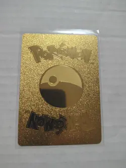 Pokemon Charizard V Gold Foil Fan Art Collector Card - 508 HP - Image 2