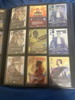 TCG Star Wars Unlimited card lot - Image 1