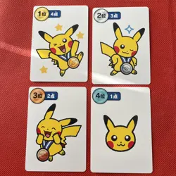 Pokemon Center Japan Takara Cards Japanese Pikachu 1st 2nd 3rd 4th! Taruka Blue - Image 1