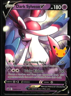 Dark Sylveon V Promo SWSH: Sword & Shield Promo Cards SWSH134 NM - Image 1