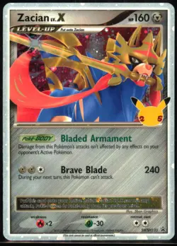 Zacian LV. X - Promo SWSH: Sword & Shield Promo Cards SWSH135 NM - Image 1