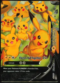 Pikachu V-Union Promo SWSH: Sword & Shield Promo Cards SWSH142 NM - Image 1