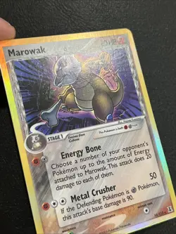 Marowak Holo 10/113 ex Delta Species 2005 LP Pokemon Card - Image 2