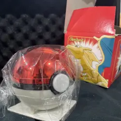 Pokemon Cards 23K Gold Plated CHARIZARD Trading Card 1999 Burger King Ball - - Image 1