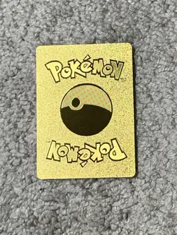 Charizard V HP220 Unique Gold Foil Fan Art Display Card NM! - Image 2