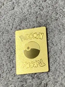Charizard V HP220 Unique Gold Foil Fan Art Display Card NM! - Image 3