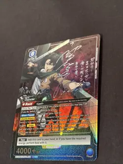 Levi Attack on Titan UA23BT/AOT-1-011 SR ☆☆Parallel Union Arena Card F/S EX - Image 2