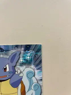 topps pokemon Card #08 Wartortle Blue Logo - Image 2
