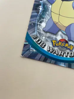 topps pokemon Card #08 Wartortle Blue Logo - Image 4