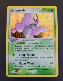 Venomoth 49/112 Holo FireRed & LeafGreen Pokemon Card - Image 1