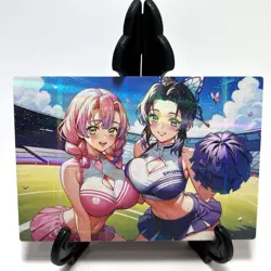Demon Slayer Shinobu Kocho Mitsuri Kanroji Sexy Anime Waifu Goddess Story Card - Image 1