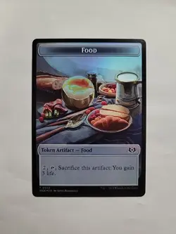 MTG - Rat Food WOE Foil Token #0007 - Image 3