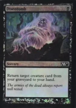 Disentomb - Magic 2011 (M11): #94, Magic: The Gathering - Foil Lp C250 - Image 1