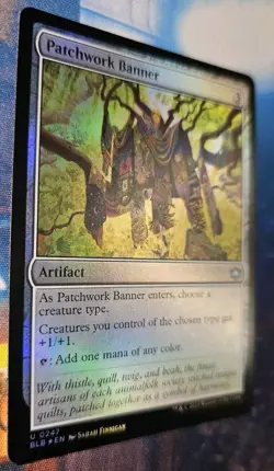Mtg Patchwork Banner Bloomburrow Foil Uncommon - Image 2