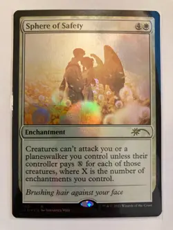 MTG 2021 Magic SLD 280 FOIL Sphere of Safety Secret Lair Drop Series MINT BETTER - Image 1