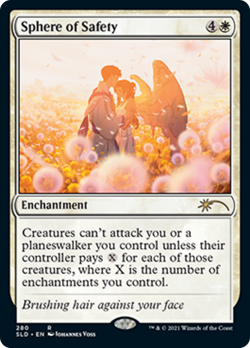 MTG 2021 Magic SLD 280 FOIL Sphere of Safety Secret Lair Drop Series MINT BETTER - Image 3