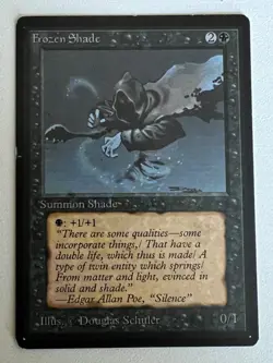 Magic the Gathering MTG Beta Frozen Shade NM- (Beta Bob) - Image 1
