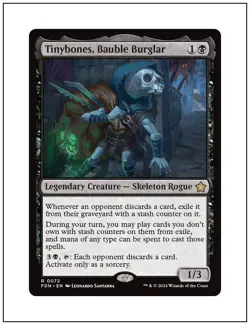 1x Tinybones, Bauble Burglar, Magic the Gathering, MTG NM - Image 1