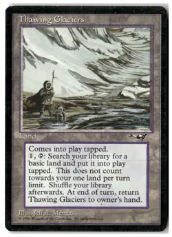 MTG Thawing Glaciers - Alliances Heavily Played English - Image 1